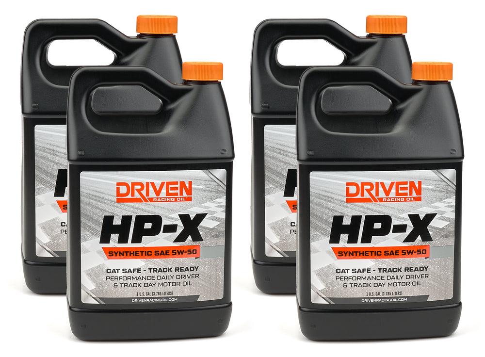 HP-X 5W50 Motor Oil Case 4/Gal