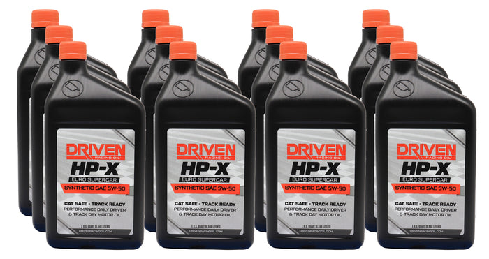 HP-X EURO 5W50 Motor Oil Case 12/Qt