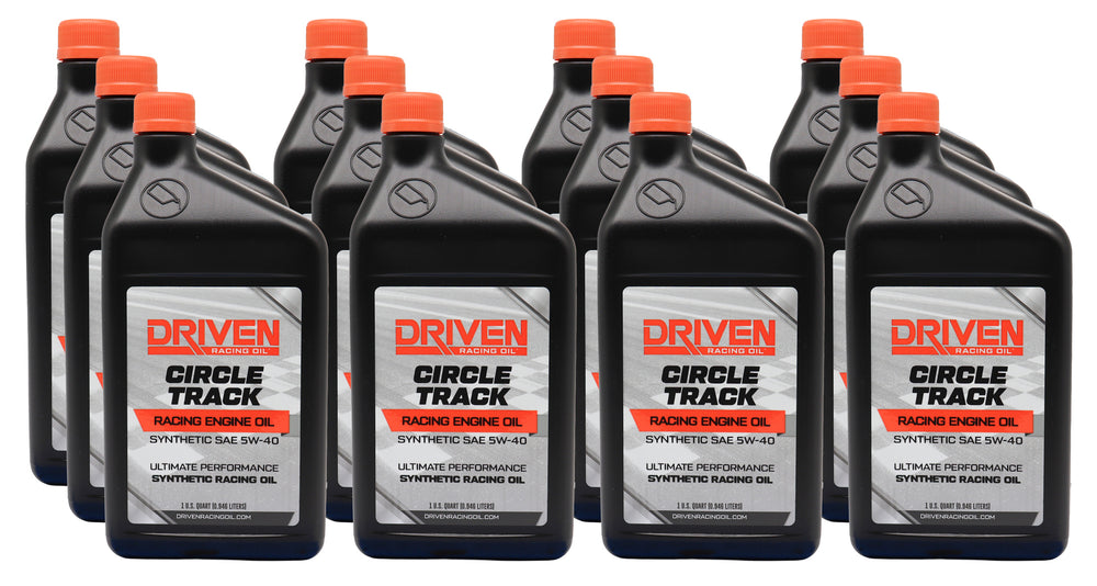 Circle Track 5W40 Oil Case 12/Qt