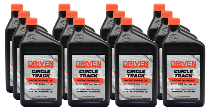 Circle Track 5W40 Oil Case 12/Qt