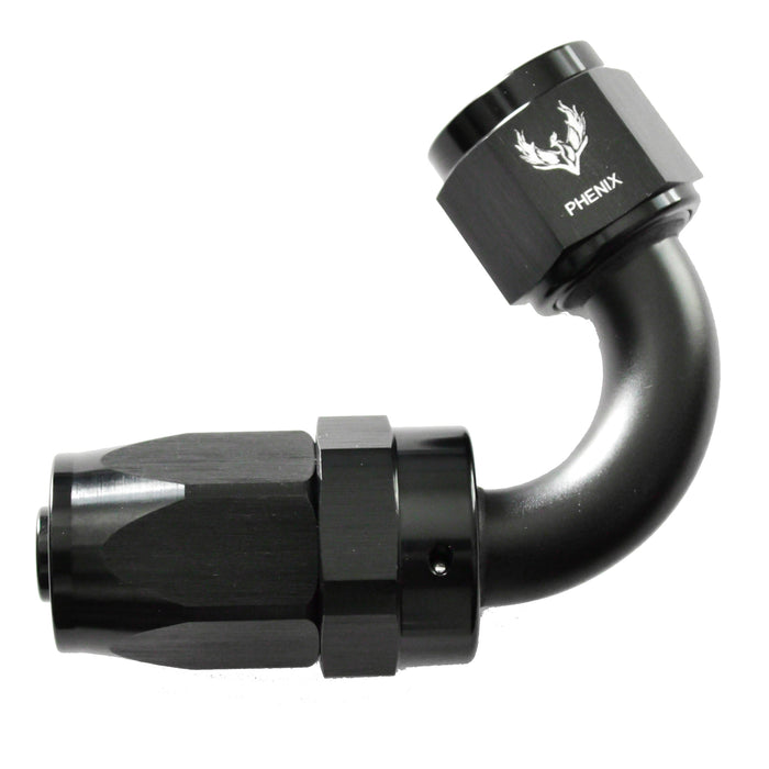 Compression Swivel Hose End -10 x 120°