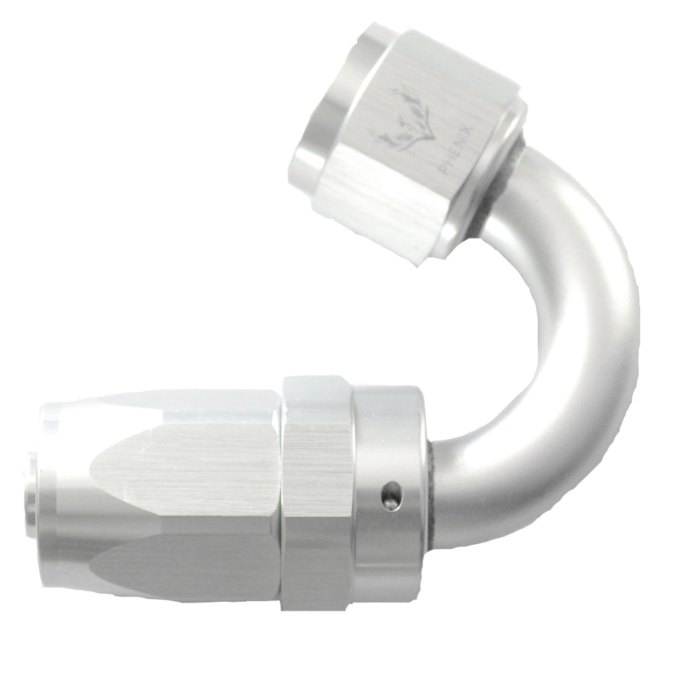 Compression Swivel Hose End -06 x 150°