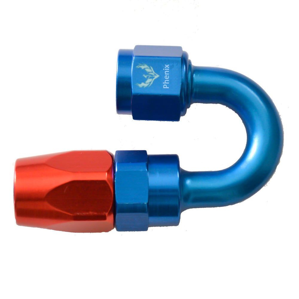 Compression Swivel Hose End -20 x 180°