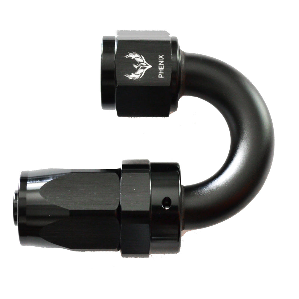 Compression Swivel Hose End -12 x 180°