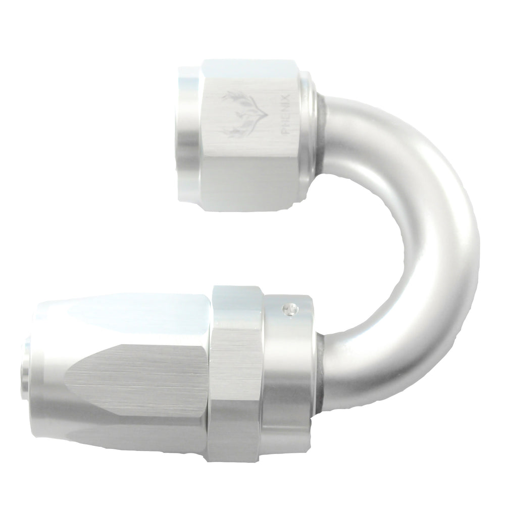 Compression Swivel Hose End -08 x 180°