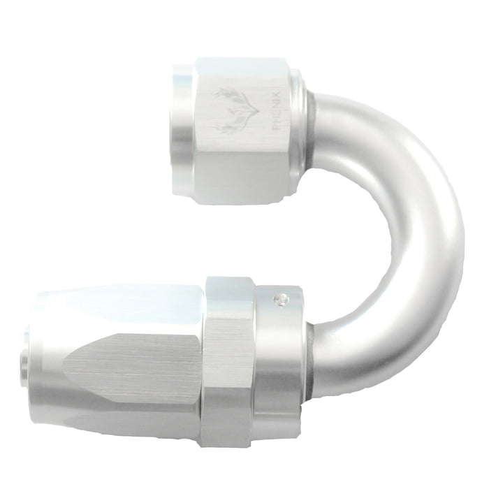 Compression Swivel Hose End -08 x 180°
