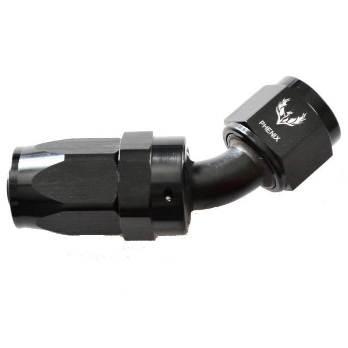 Compression Swivel Hose End -06 x 45°