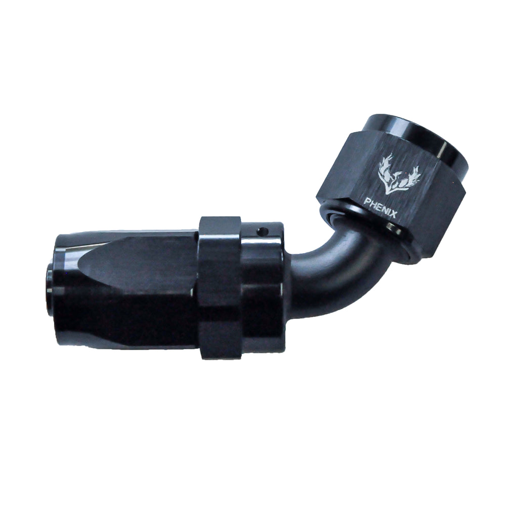 Compression Swivel Hose End -06 x 60°