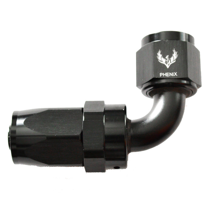 Compression Swivel Hose End -12 x 90°