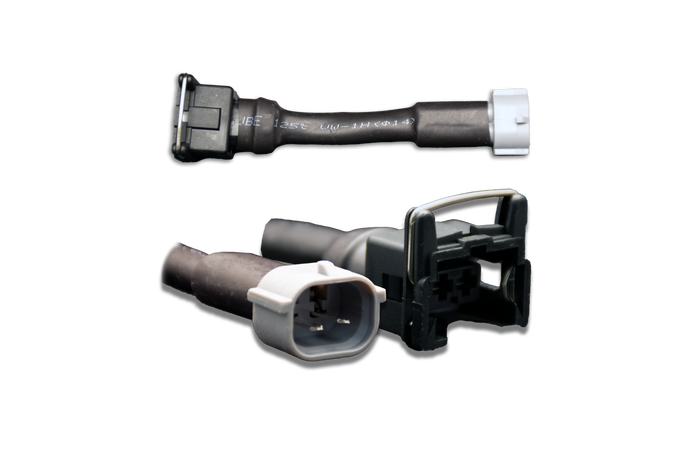 Set of 4 Jetronic/EV1 (female) to Denso (male) injector plug adaptors