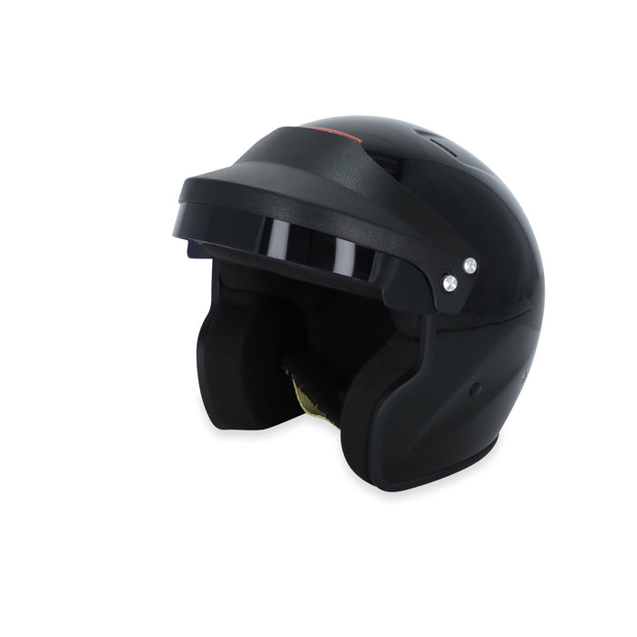 Helmet Open Face Black SA2025