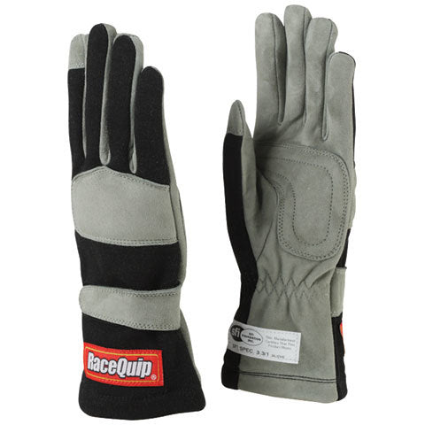 Gloves Single Layer Black SFI