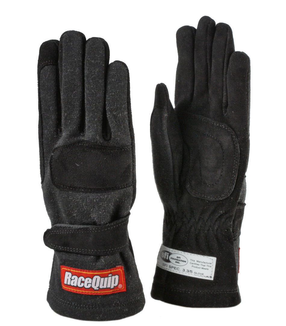 Glove Double Layer Child Black SFI-5 Youth