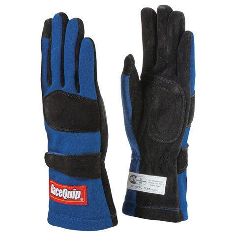 Gloves Double Layer Blue SFI