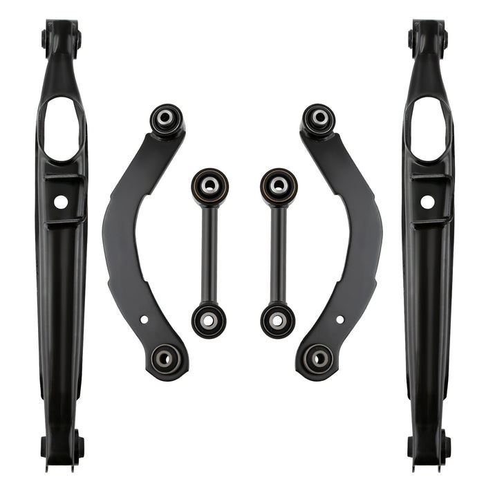 Rear Upper Lower Control Arms Lateral Toe Arms Compatible for Jeep Compass Patriot 2007-17