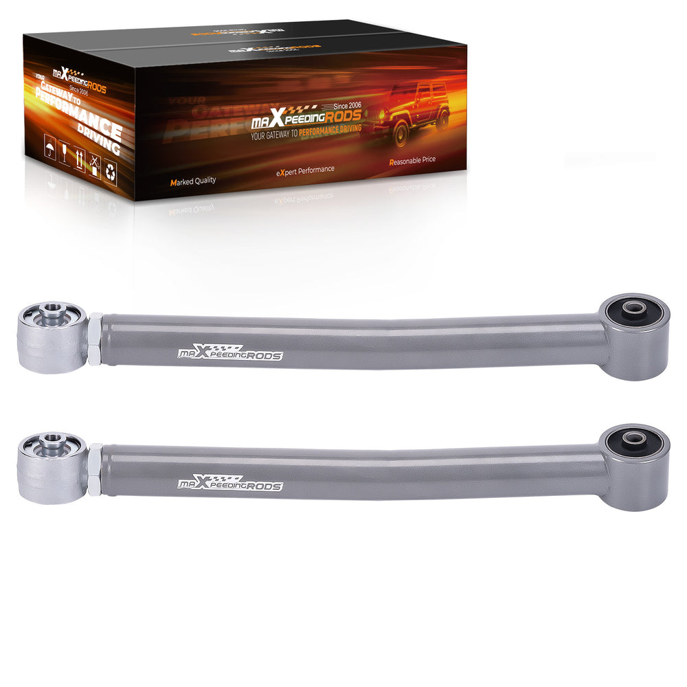 Front Lower Adjustable Control Arms 0-6" Lift Compatible for Jeep Wrangler JK 2007-2018 4WD