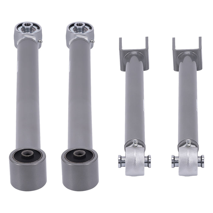 Front Upper Lower Adjustable Control Arms 0-6 Lift Compatible for Jeep Wrangler JK 2007-18