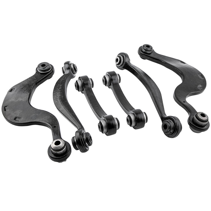 6pcs Rear Upper Control Arm Kit LHRH Compatible for GMC Acadia Compatible for Buick Enclave 07-15 3.6L