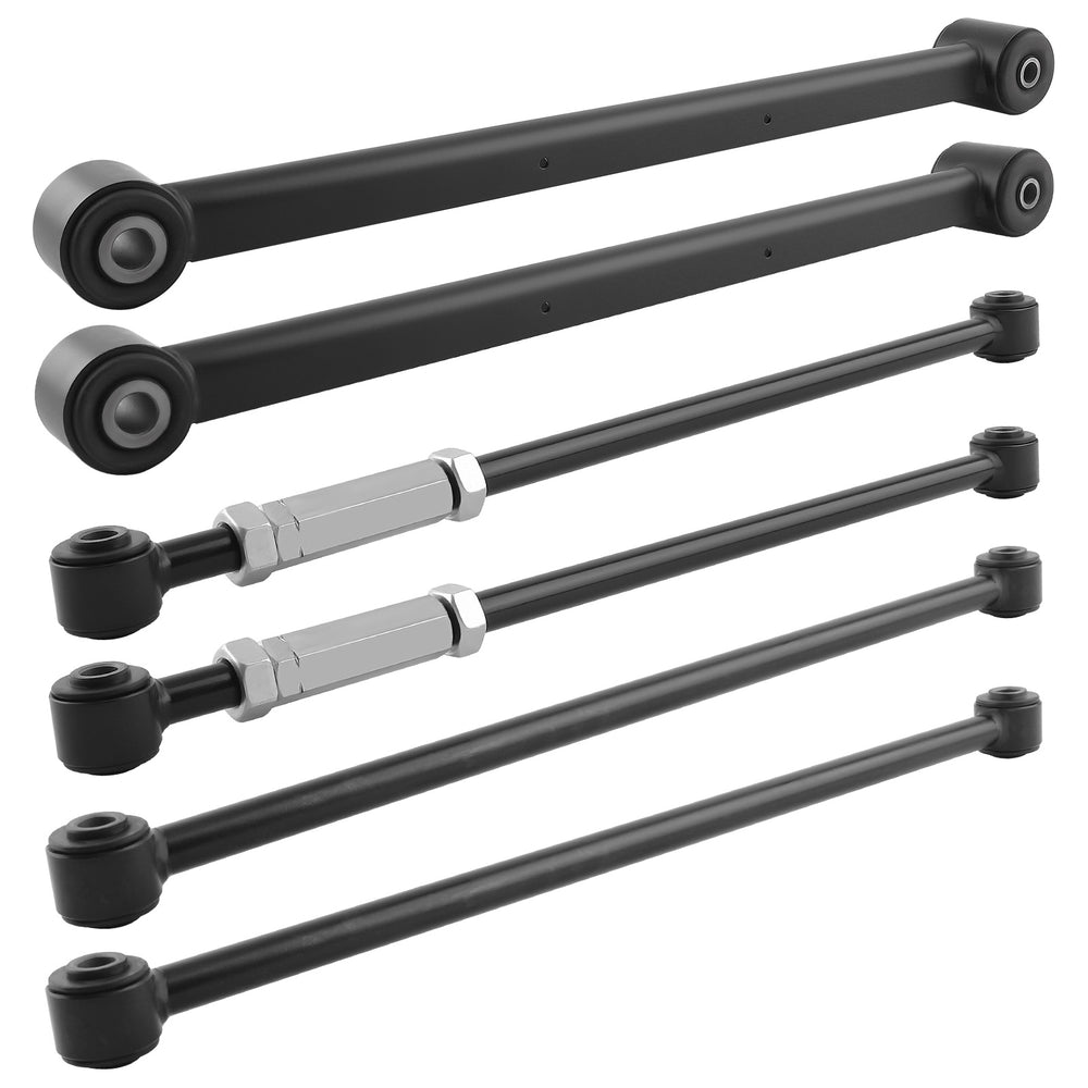6x Suspension Rear Trailing Arms Lateral Links for Century Compatible for LaCrosse Regal Impala