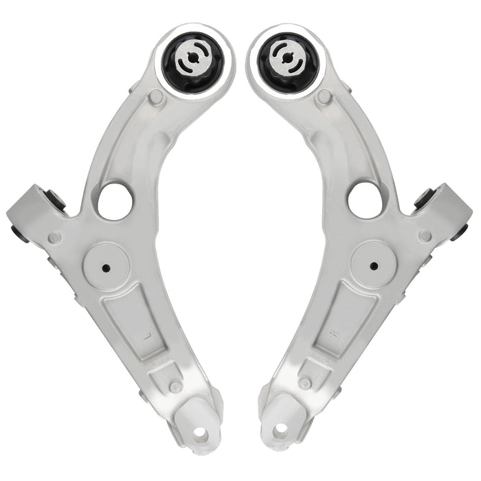 Front Lower Control Arm Assembly Driver Passenger Compatible for Jeep Cherokee KL 2014-2018