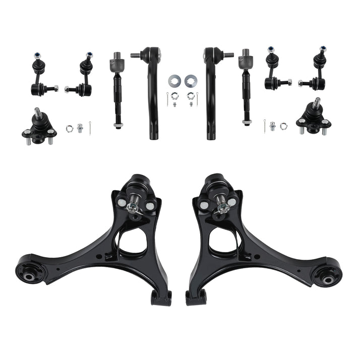 Front Lower Control Arm Ball Joint and Sway Bar Compatible for Honda Civic 06 - 11 K620382