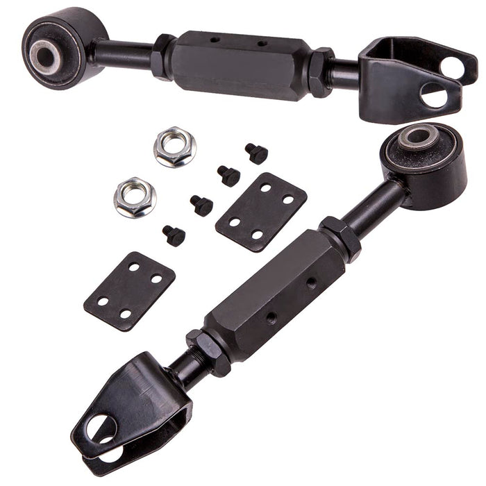 2 x Left Right Adjustable Rear Upper Control Arms Compatible for Honda CR-V 2002-2006