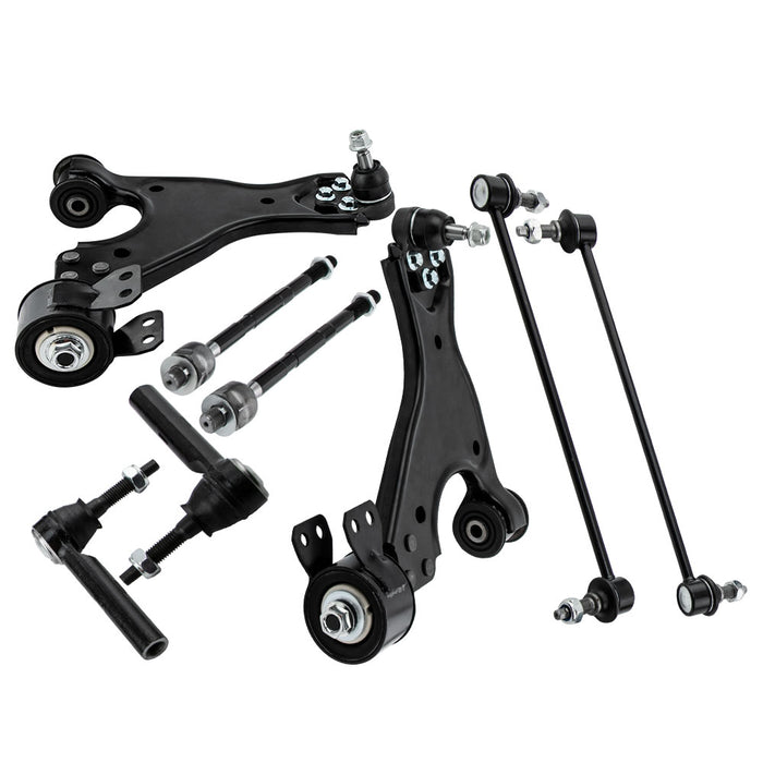 8x Front Lower Control Arms w/Ball Joints LHRH Compatible for Buick Enclave 3.6L 08 - 15