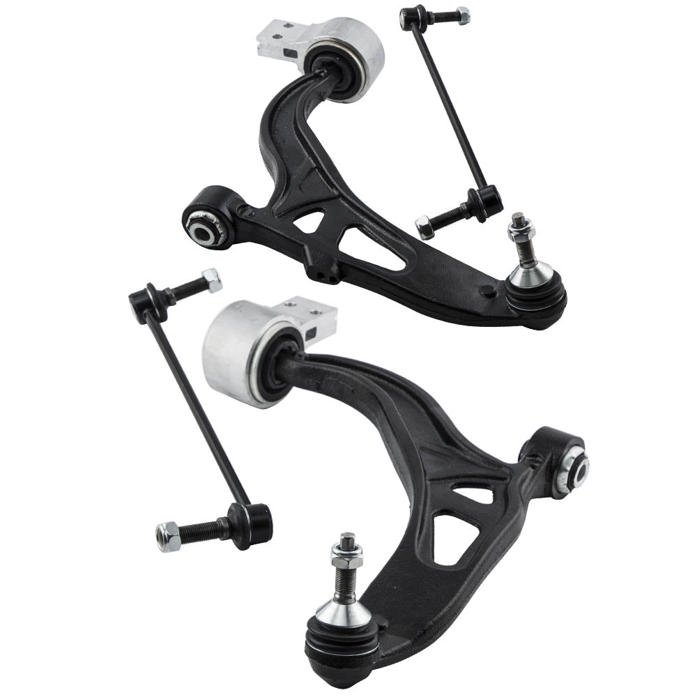 4x Front Lower Control Arm Ball Joint Sway Bar Link Kit Compatible for Ford Explorer 11-17