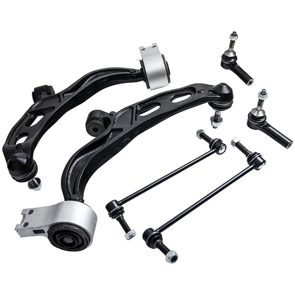 6 Pcs Front Lower Control Arm Assembly Compatible for Ford Taurus 2010 - 2012 All Models