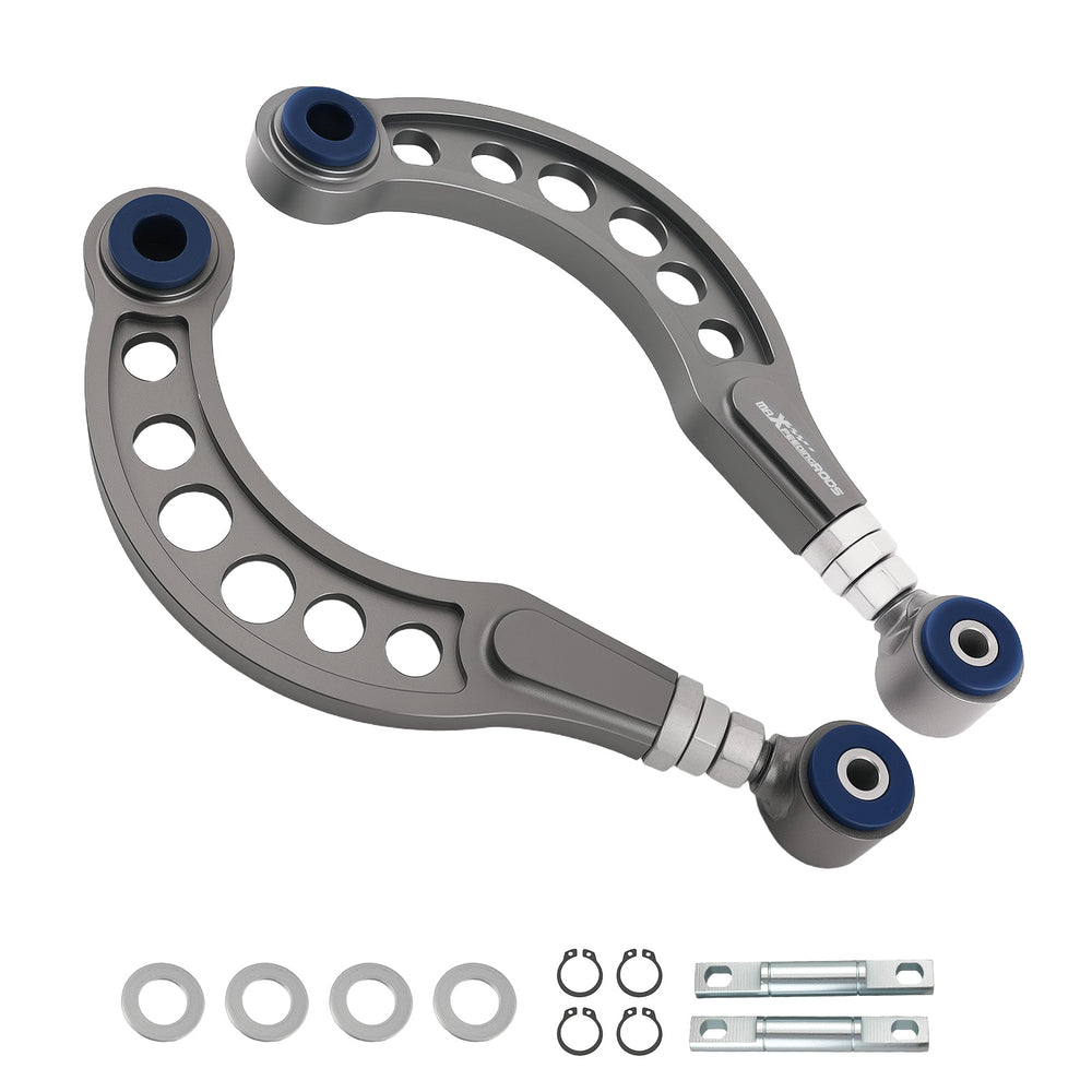 Adjustable Rear Upper Camber Arm Kit +/- 3 Compatible for Honda Civic Coupe/Sedan 2006-2015