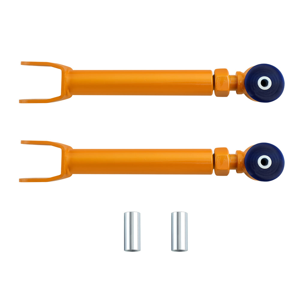 Front Upper Adjustable Control Arm Set 0-8 Lift Compatible for Jeep Wrangler TJ 1997