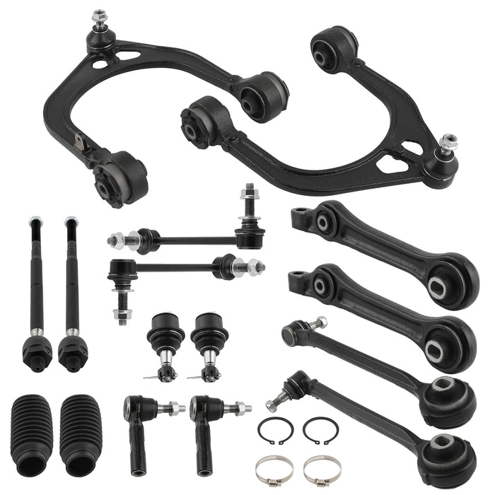 16x Suspension Control Arm Kit for 2005-2010 Compatible for Dodge Charger Challenger /Magnum