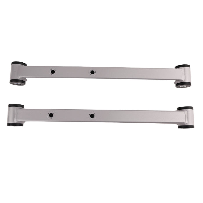 Pair Rear Lower Control Arms with Bushings Compatible for Impala B-Body 1971-1976