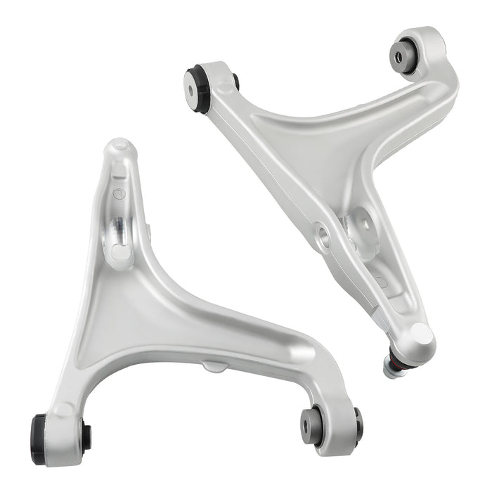 2x Lower Control Arms For 14-22 Compatible for Maserati Ghibli Quattroporte 673007124 673007125