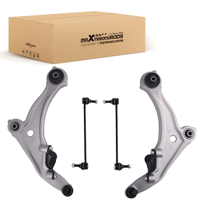 4pcs SteeringSuspension Kit Front Control Arm Compatible for Nissan Maxima 2009-2014