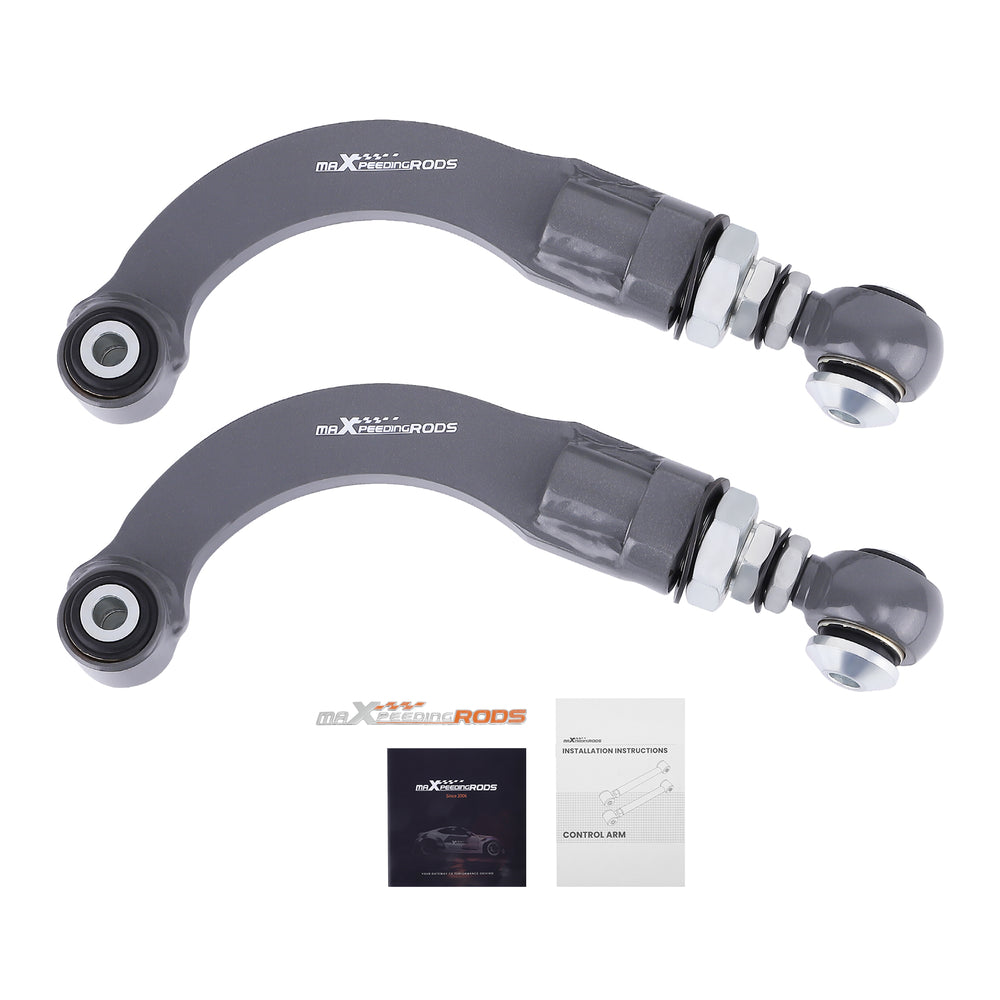 MaXpeedingrods Adjustable Rear Camber Arms Kit For 2015-2023 Compatible for Ford Mustang Edge