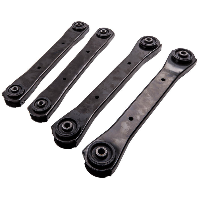 Upper and Lower Control Arms with Bushings Compatible for Dodge RAM 03-09 2500 4 Wheel Drive