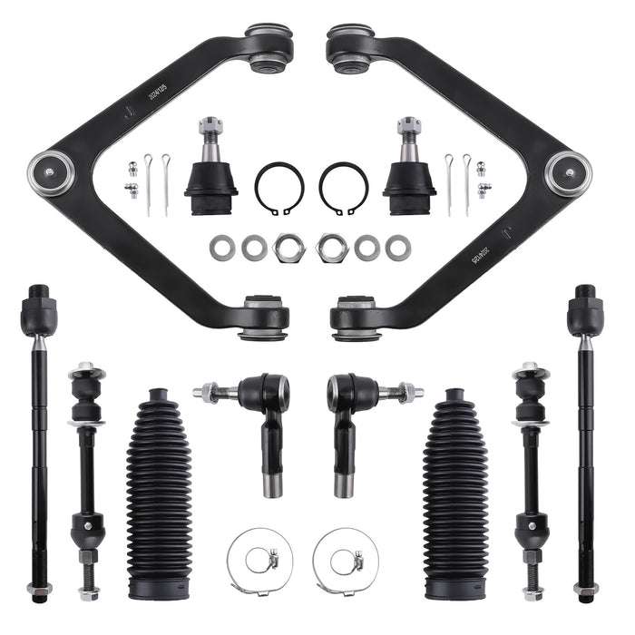 12x Front Control Arm Kit Compatible for Dodge Ram 1500 RWD 2002 2003 2004 2005 K7424 K7411