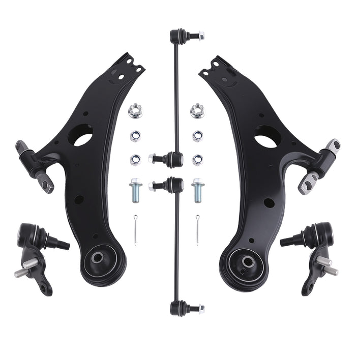 Front Lower Suspension Arm w/BushingsBall Joint Compatible for Toyota Sienna 2004 - 2010