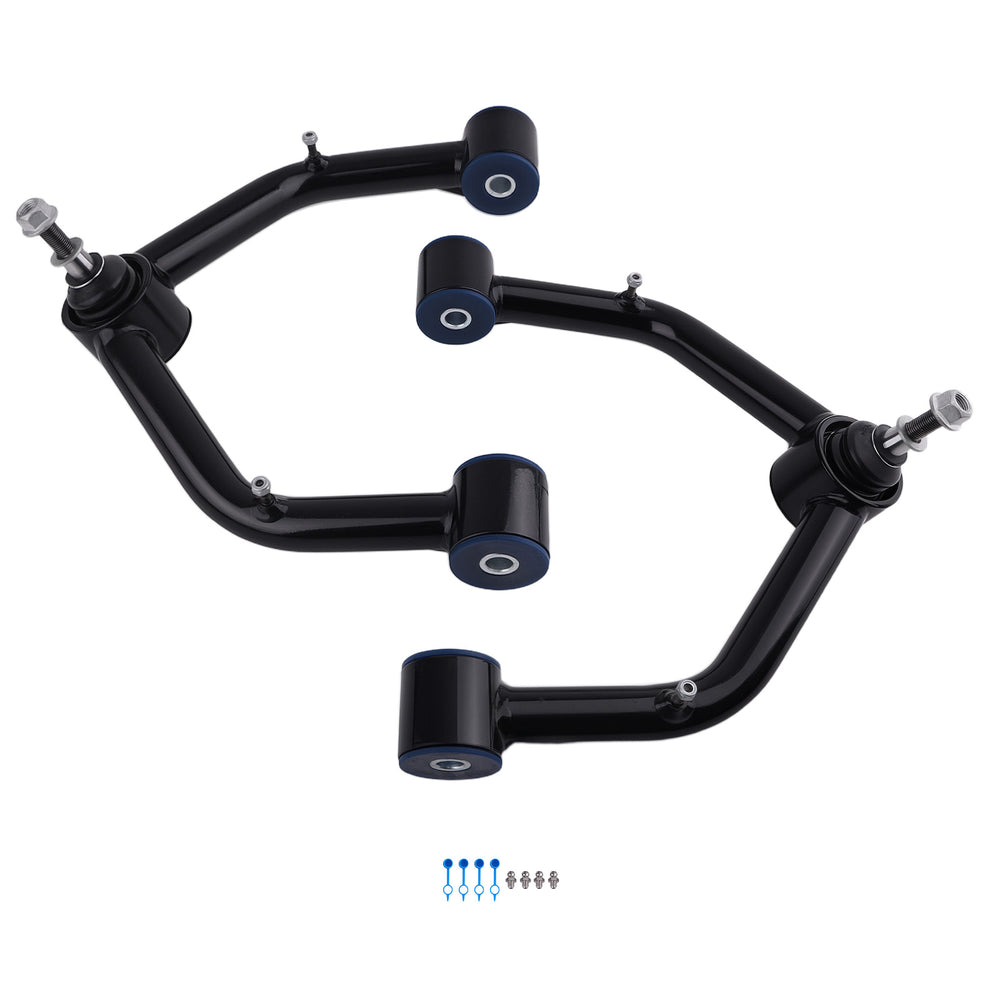 2x Front Upper Control Arms 2-4" Lift for 1999-2006 Compatible for Chevy Silverado 1500 Compatible for Sierra
