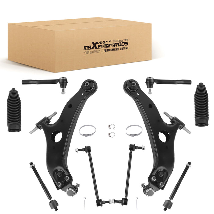 Front Lower Control Arm Suspension Compatible for Toyota Sienna 2004-2010 MS86170 MS86169
