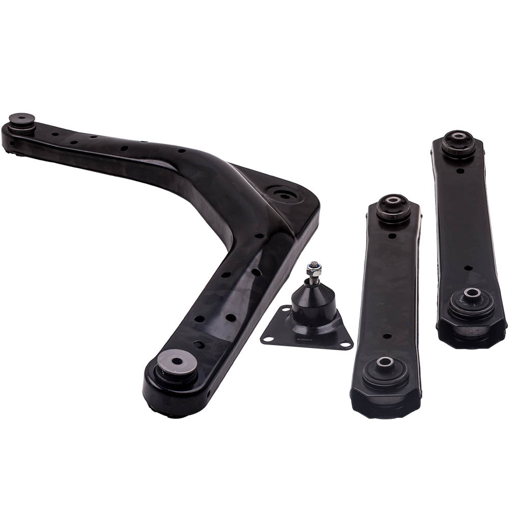Rear Upper & Lower Control Arm Compatible for Jeep Grand Cherokee WJ 1999-2004 w/Ball Joint
