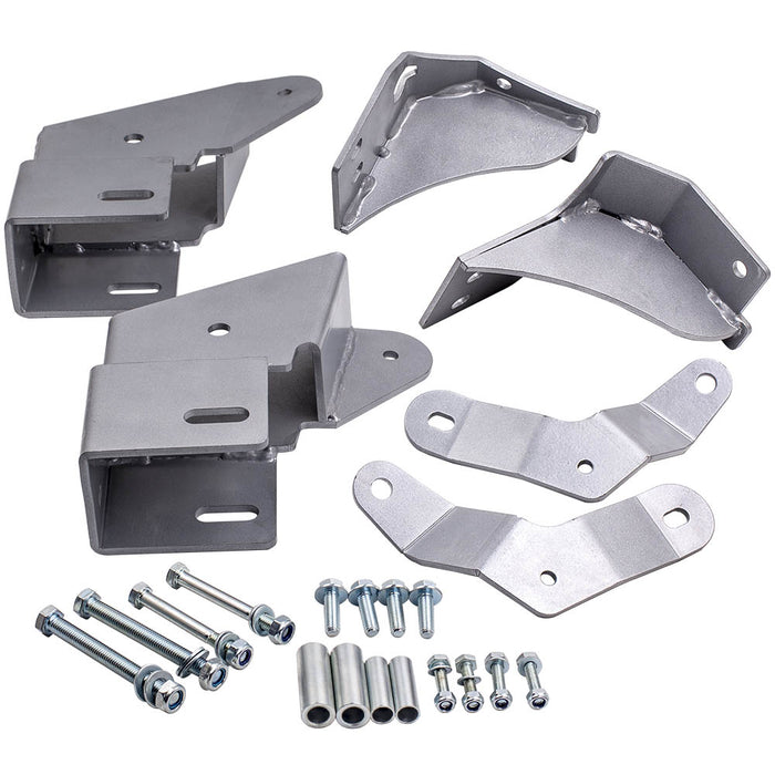 Aftermarket Control Arm Drop Kit 4.5inch lift Compatible for Jeep XJ Compatible for Cherokee 84-01