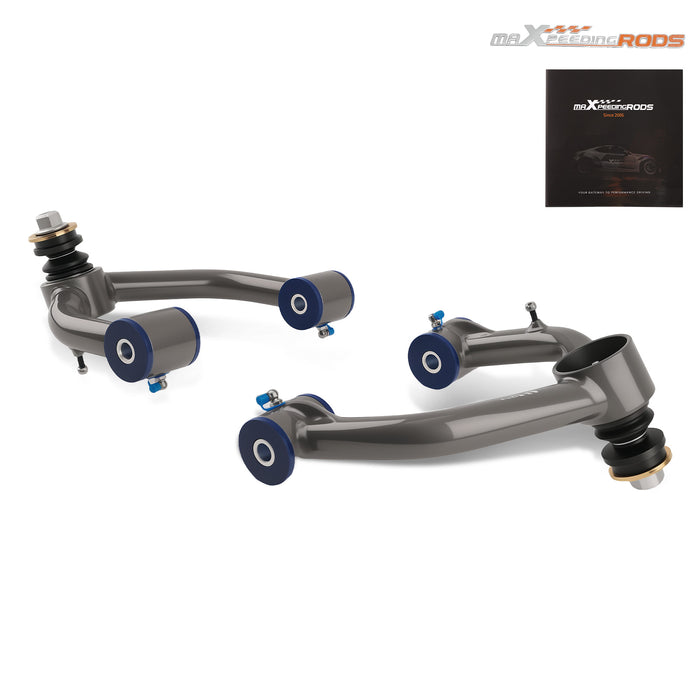 2-4" Lift Tubular Control Arms Front Upper Compatible for Toyota Tundra 2000-2006 Compatible for Sequoia
