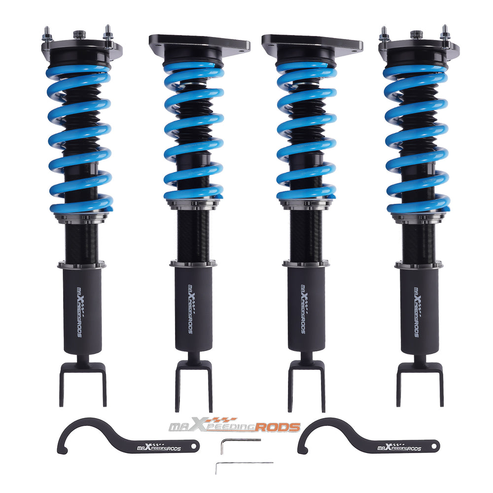 MaXpeedingrods T6 Coilovers Damper Adjustable Kit Compatible for Audi A8 Quattro 2004-2010