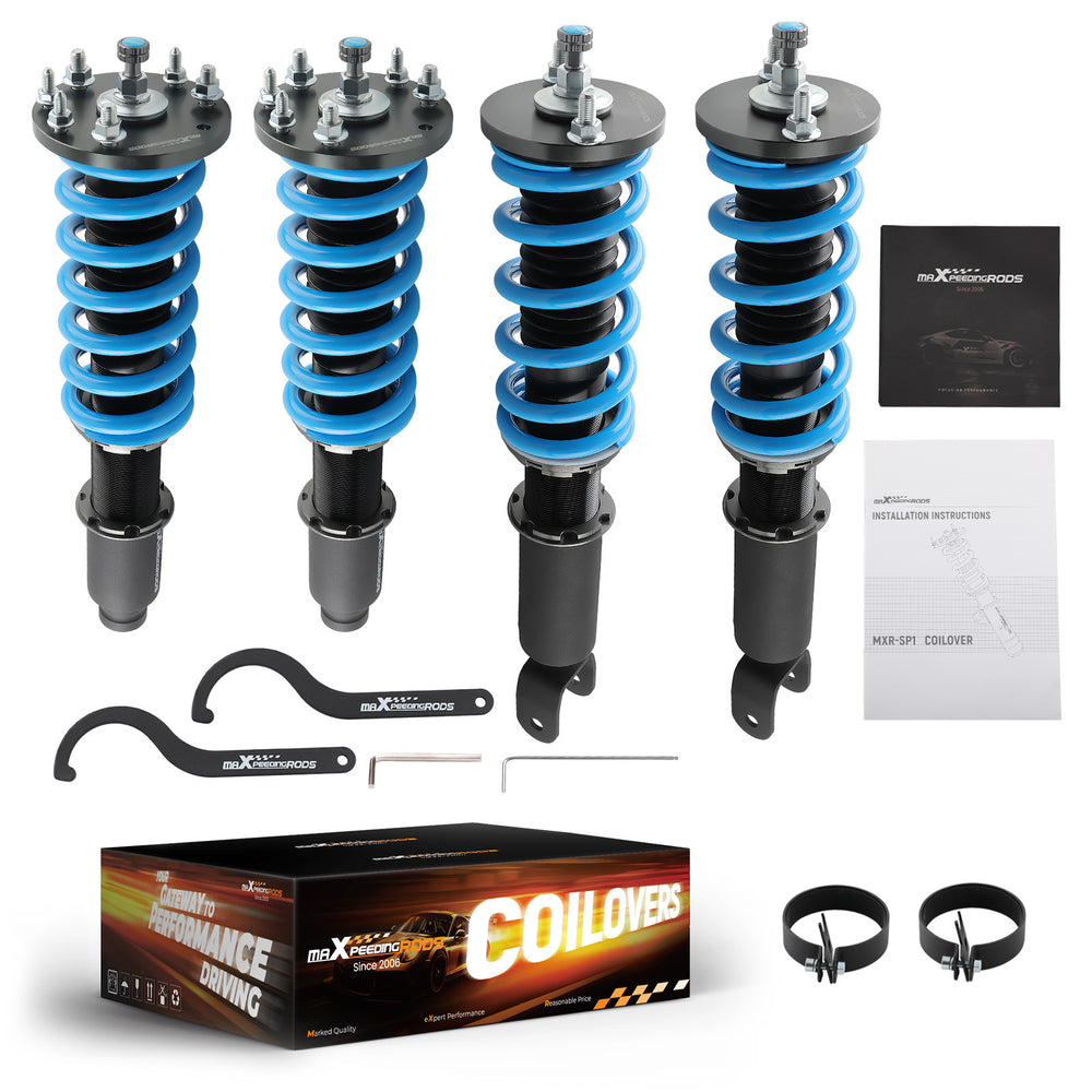 MaXpeedingrods COT6 Coilover lowering Kit Compatible for Acura TSX 09-14 Compatible for Honda Accord 08-12