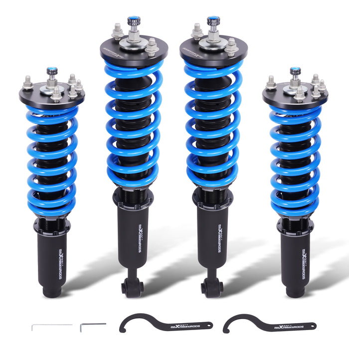 Maxpeedingrods Compatible for Honda T6 24 Ways Adj Damper Shock Struts Coilovers | Compatible for Acura Tl Ii Ua5 99-03 | Compatible for Acura Tl Ii Ua5/Ya4/Sedan/Coupe