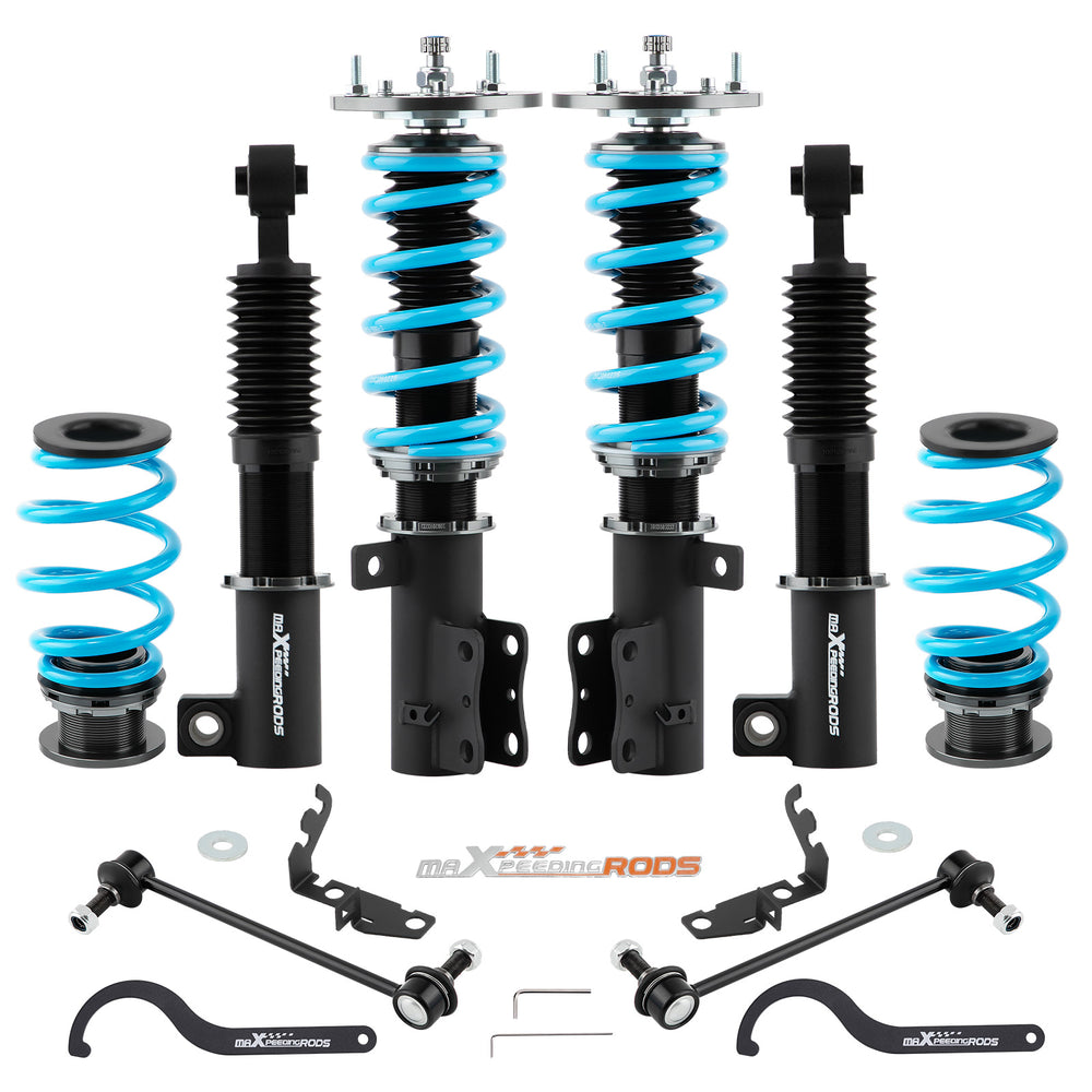 Maxpeedingrods COT6 Coilover Suspension Kit Compatible for Chevrolet Cobalt 2005-2010 lowering kit