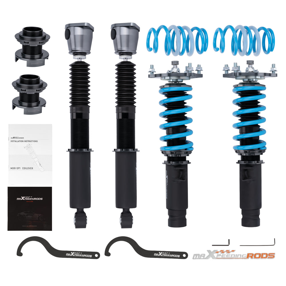 MaXpeedingrods COT6 Coilover Damper Kit Compatible for Honda Civic Hatchback 2016+ (52mm) lowering kit