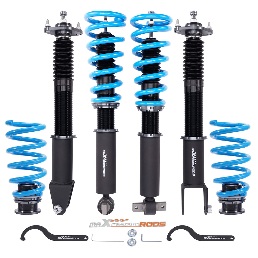 MaXpeedingrods Coilovers 24 Way Adjustable Suspension Compatible for Cadillac CTS RWD 03-07